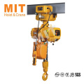 Special design for limit space 1t electric chain hoist with low headroom